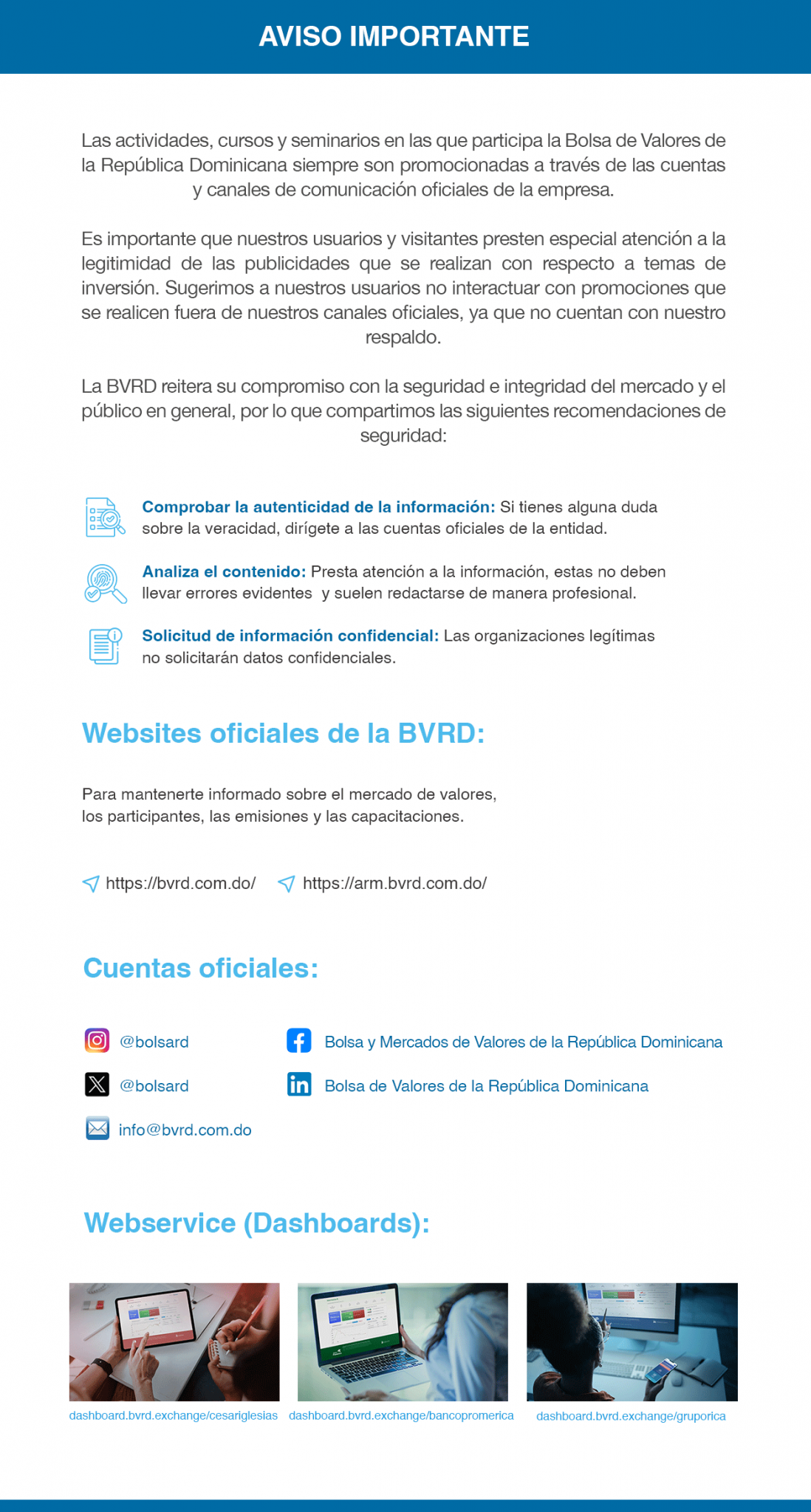 Capitalia Puesto de Bolsa – Bolsa y Mercados de Valores de la República